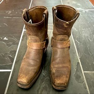 Classic Frye Harness Boots